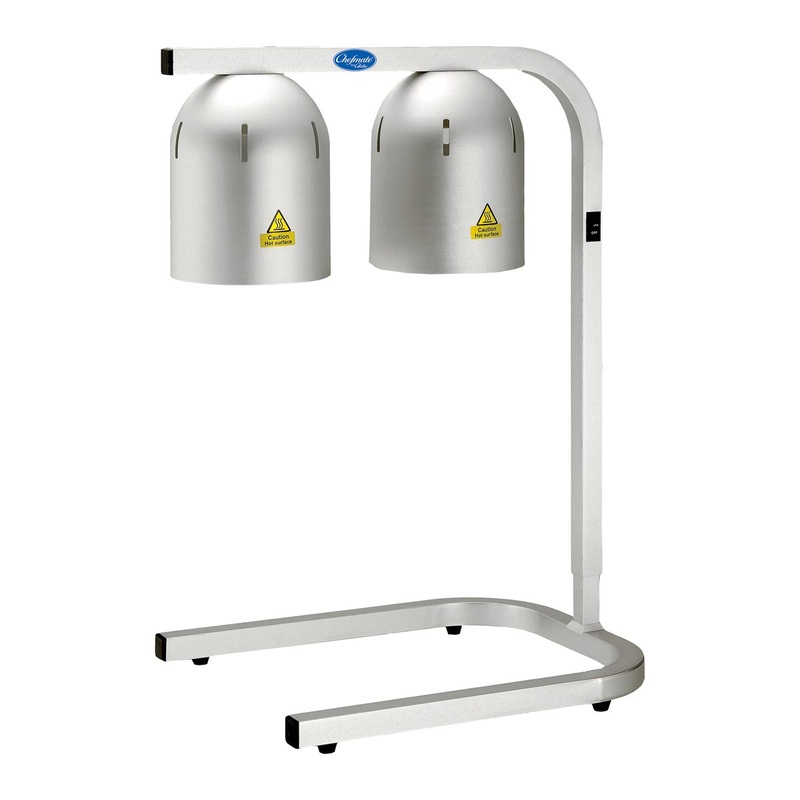 Globe WL2 Chefmate Countertop Food Warming Lamp