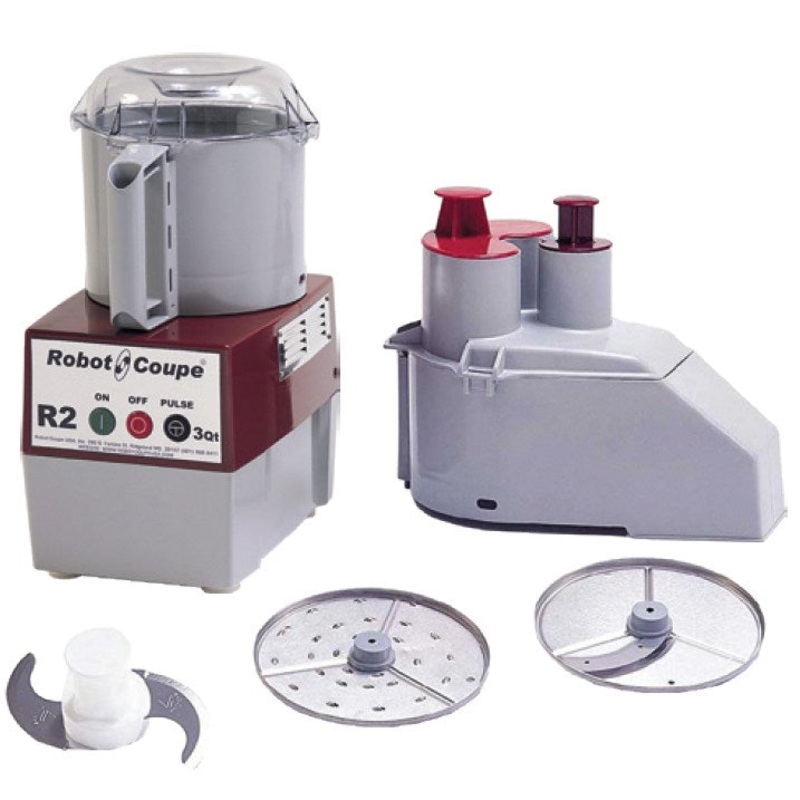 Robot Coupe R2N Food Processor, Gray Bowl