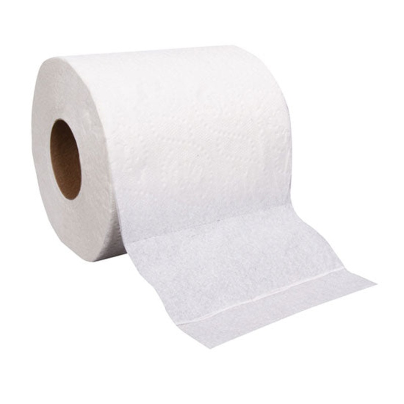 Toilet Paper, Individually Wrapped, 2-ply, 4" Wide, Case of 96
