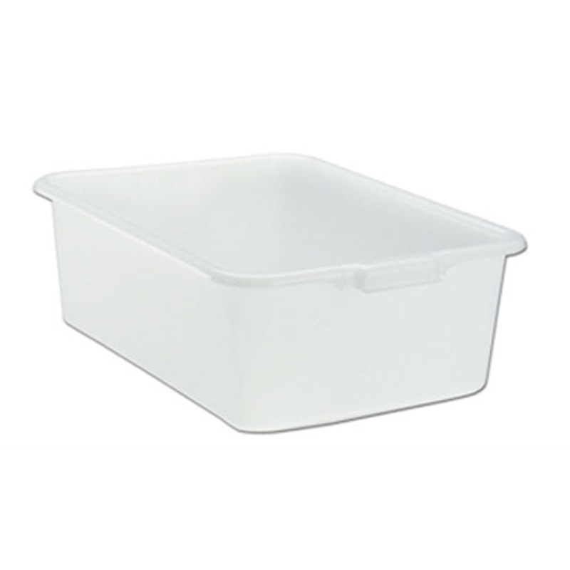 Vollrath 1527B-05 Bus Box, White, 7" Deep