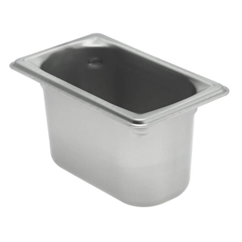 Vollrath 30942 Super Pan V Steam Table Pan, 1/9 Size, 4" Deep