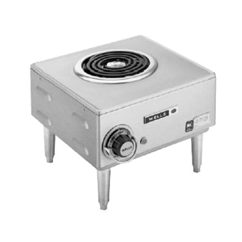 Wells H-33 Countertop Hotplate, Single Burner