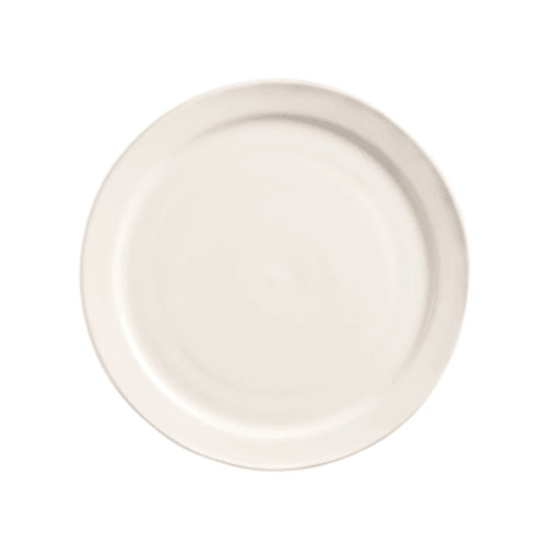 WTI 425N-13 Porcelana Narrow Rim Plate, 9", Case of 12