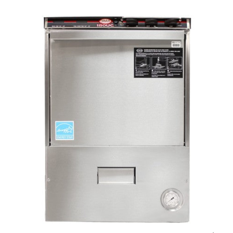 CMA Dishmachines CMA180UC Dishwasher, Undercounter, High Temp, Heat Sanitizing, 30 racks / hr