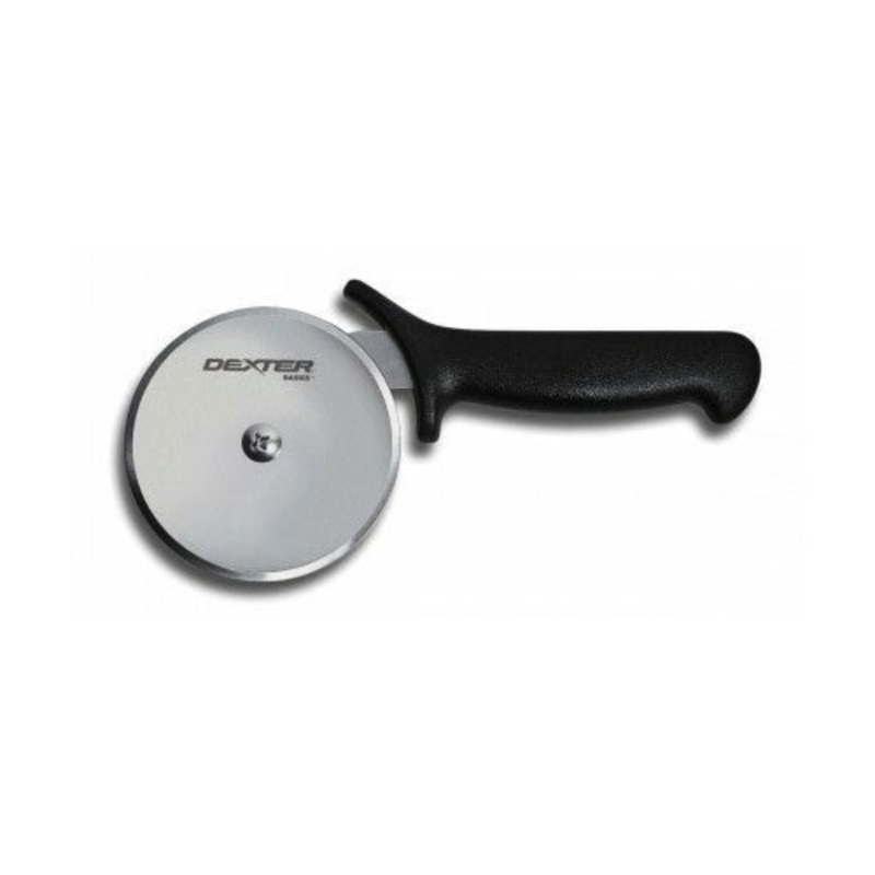 Dexter P94ZZA-4 Pizza Knife, 4" Blade, Black Poly Handle