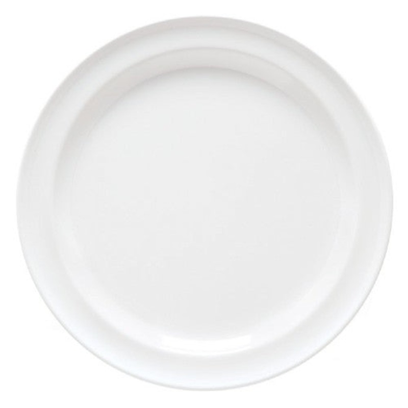 GET SPDP505W Supermel Bread & Butter Plate, 5-1/2" Round, Case of 12
