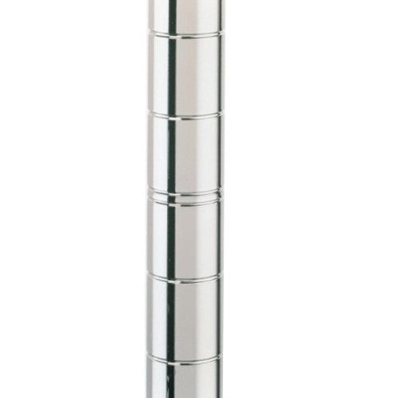 Metro 74P Post, SuperErecta SiteSelect, 74-5/8"H, Chrome