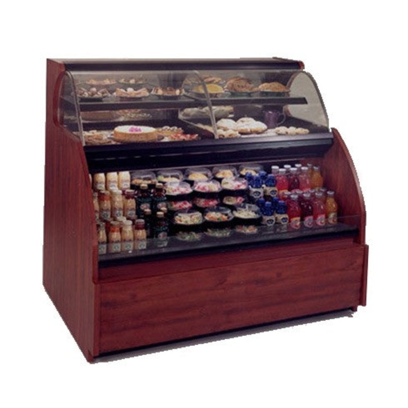 Structural Concepts HOU5652R Encore Merchandiser, Convertible Service Above Refrigerated Self Serve, 58" Wide