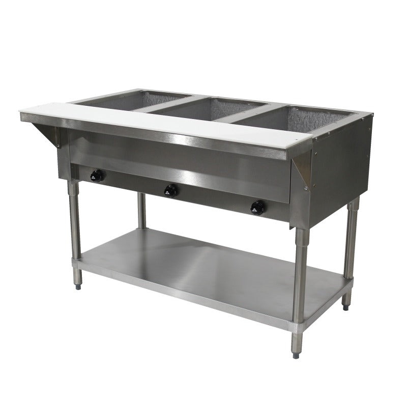 Advance Tabco HF-3G-NAT-X Hot Food Table, Natural Gas, 47-1/8"