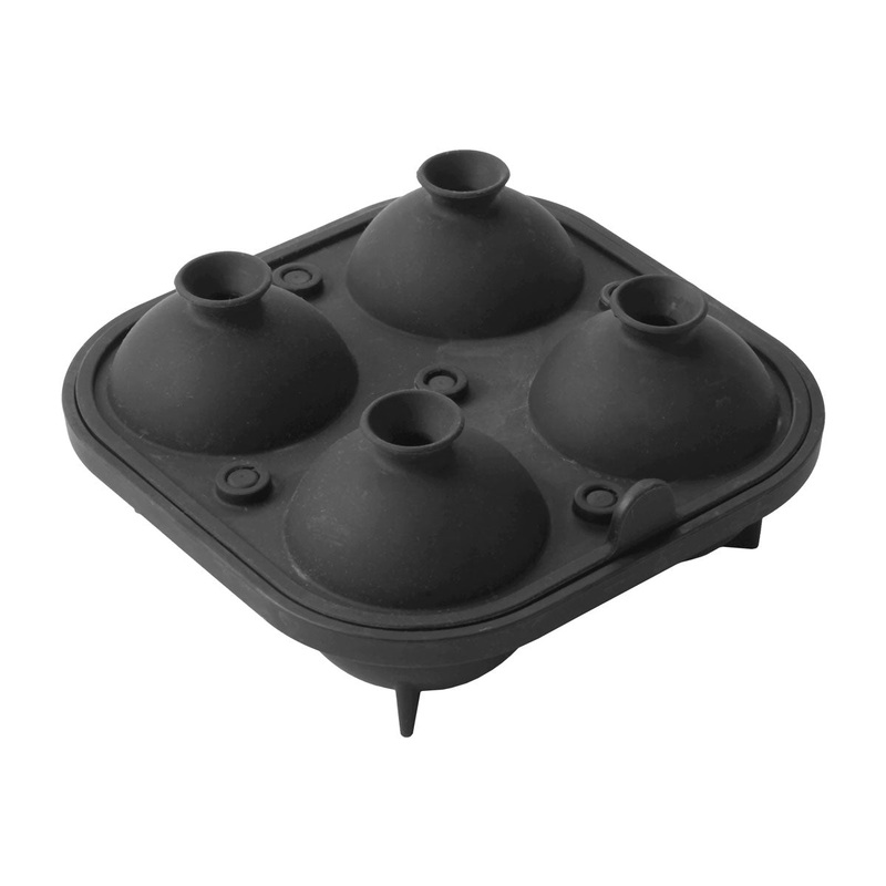 American Metalcraft SMSR4 Silicone 4-Sphere Ice Mold