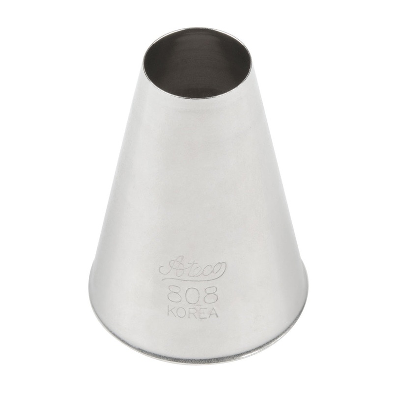 Ateco 808 Plain Pastry Tip #8