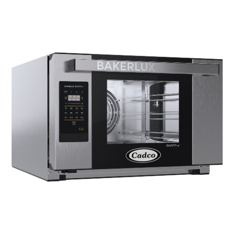 Cadco XAFT-03HS-GD Bakerlux GO Heavy-Duty Convection Oven, Digital Controls, 1/2 Size