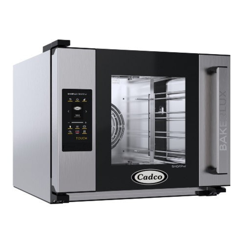 Cadco XAFT-04HS-TR Bakerlux TOUCH Heavy-Duty Convection Oven, 1/2 Size