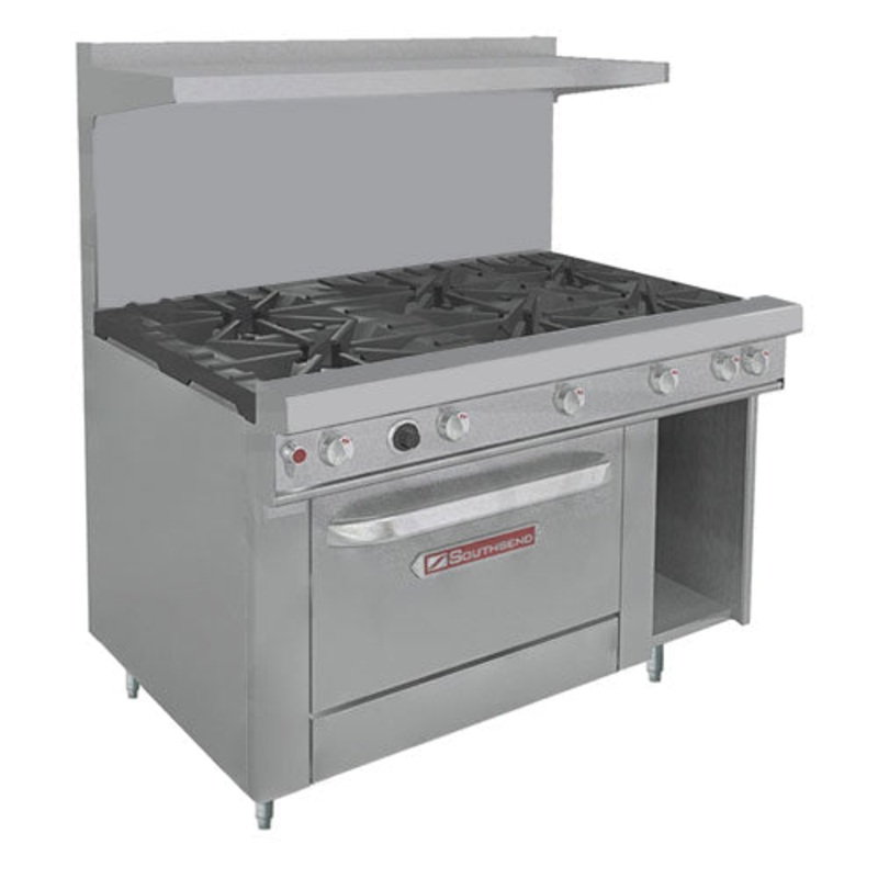Southbend 4481AC Ultimate Series 48" Range, 8 Burners, 26" Wide Convection Oven