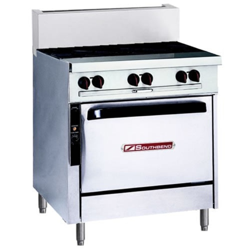 Southbend P36DBBB Platinum Series 36" Heavy Duty Range, 6 Burners, 26" Oven