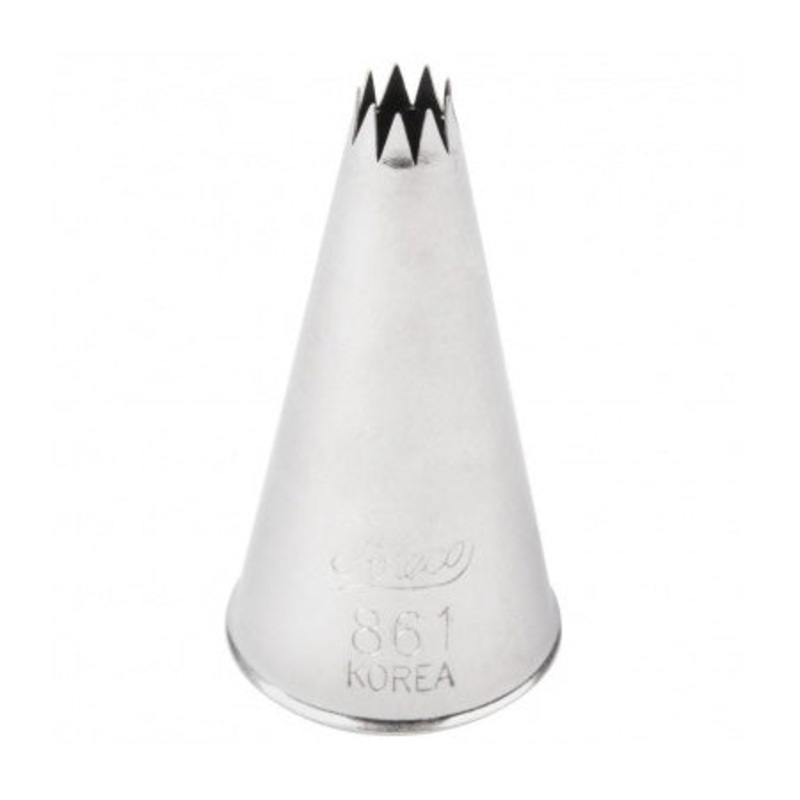 Ateco 861 French Star Pastry Tip #1