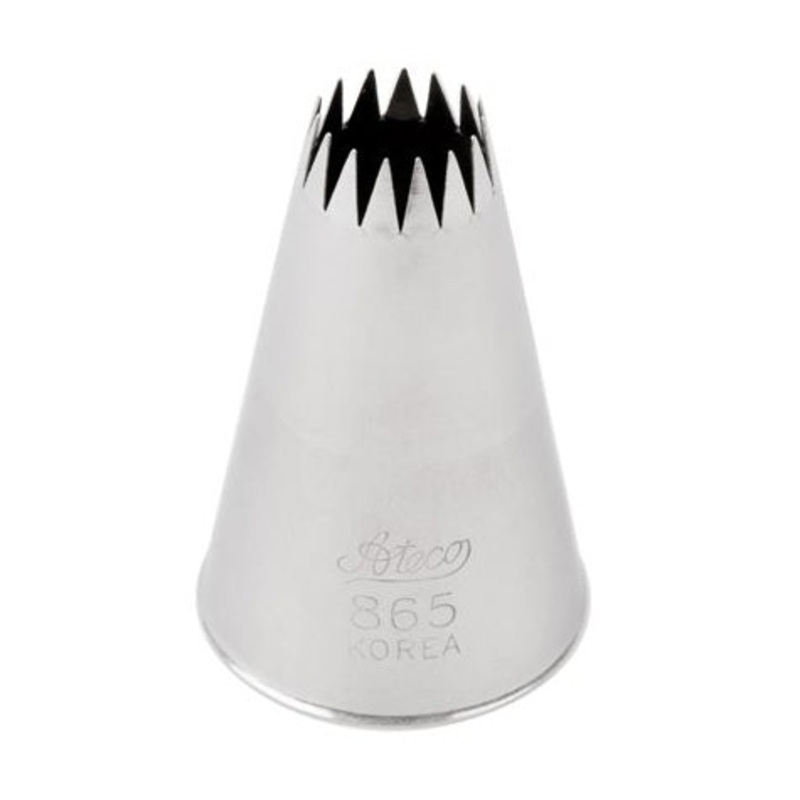 Ateco 865 French Star Pastry Tip #5