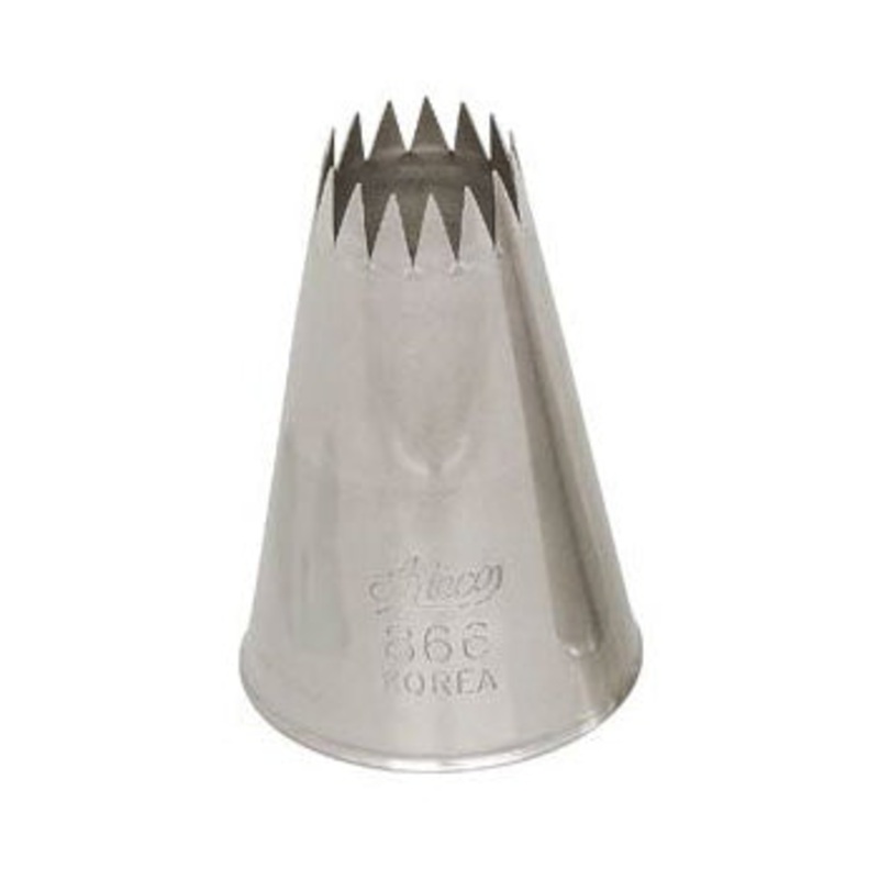 Ateco 866 French Star Pastry Tip #6