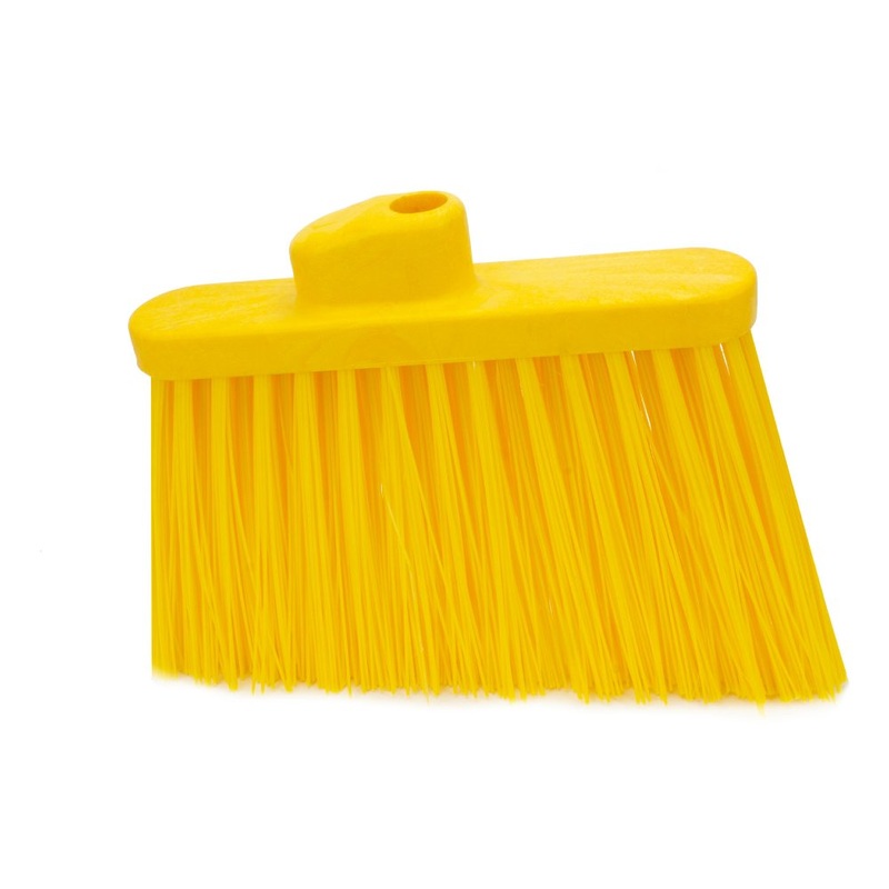 Carlisle 36868EC04Flo-Pac Duo Sweep Warehouse Broom Head, Yellow, 12" Wide