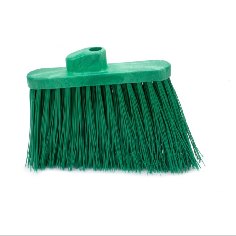 Carlisle 36883C09 Flo-Pac Duo Sweep Warehouse Broom Head, Green, 12" Wide