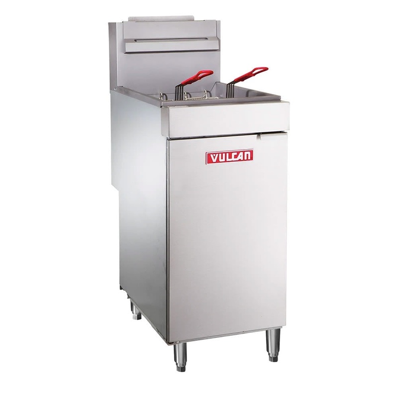 Vulcan LG300 Floor Fryer, Natural Gas, 35-40 lb. cap.