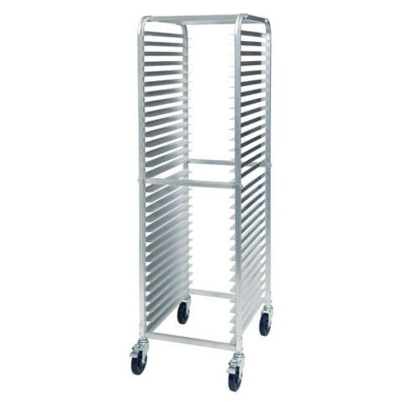 Winco ALRK-30BK Sheet Pan Rack, 30-Tier, 2" Spacing, Aluminum