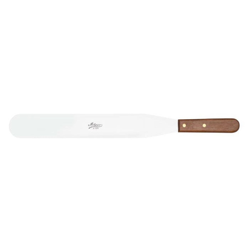 Ateco 1376 Pastry Spatula w/ Wood Handle, 14"