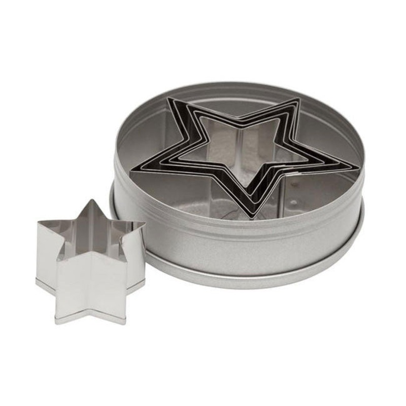 Ateco 7805 6-Piece Star Cutter Set
