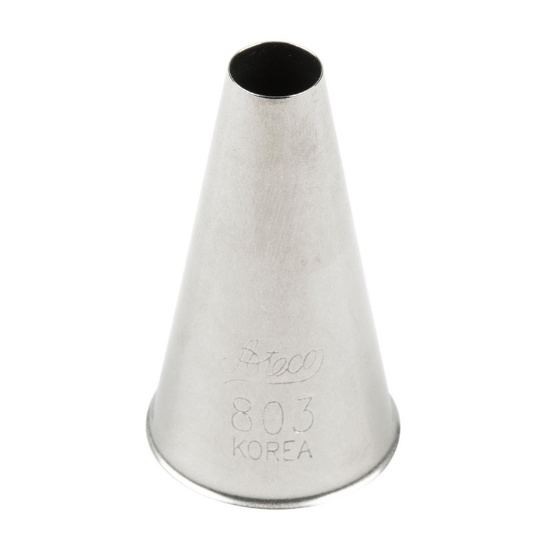 Ateco 803 Plain Pastry Tip #3