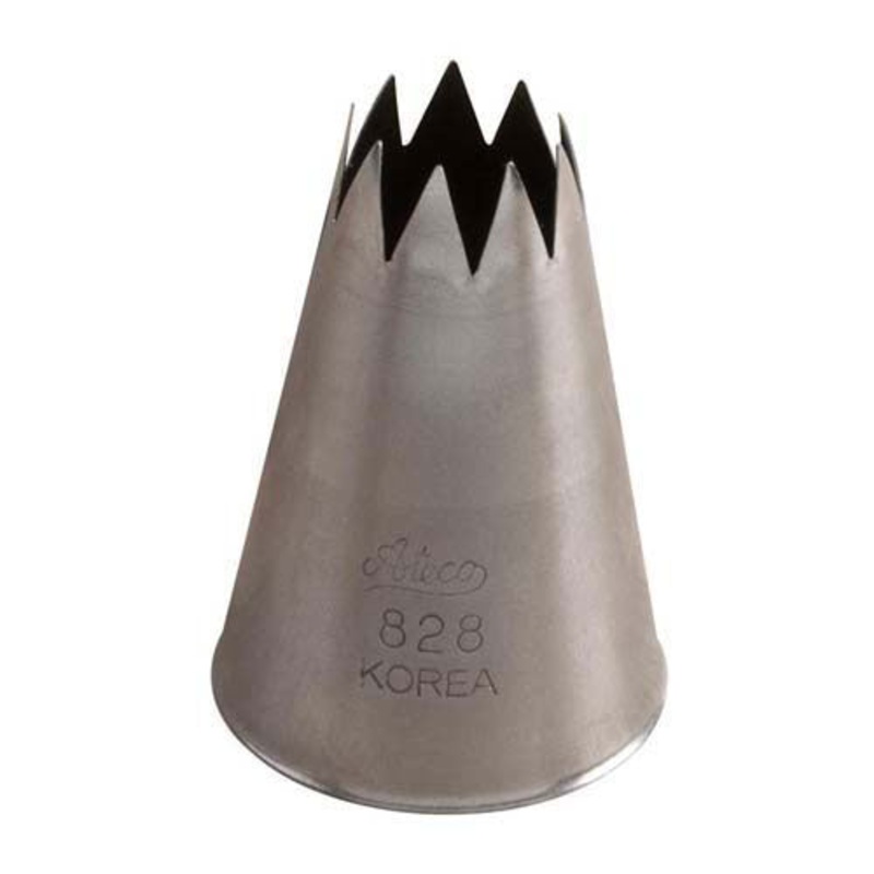 Ateco 828 Star Pastry Tip #8