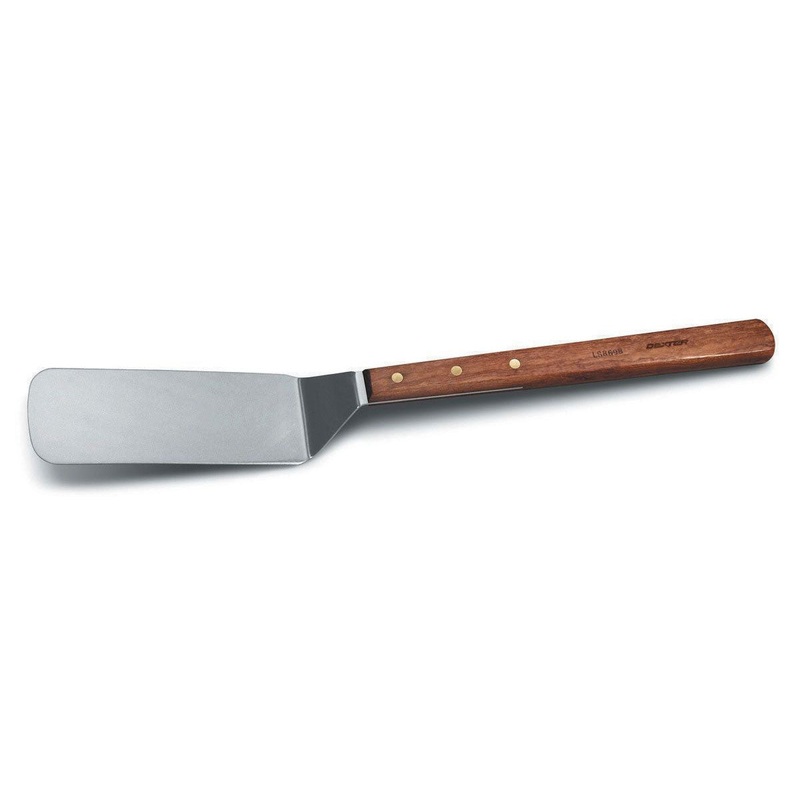Dexter LS8698 Long Handle Spatula / Turner, 8" x 3"