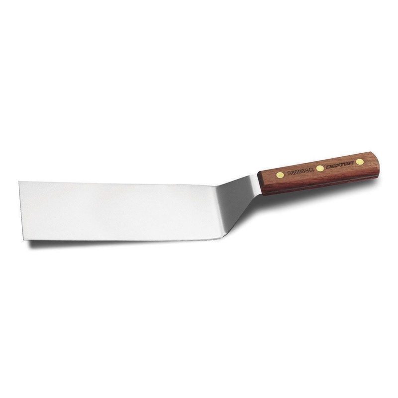 Dexter S8698SQ-PCP Hamburger Turner / Spatula, 8" x 3"