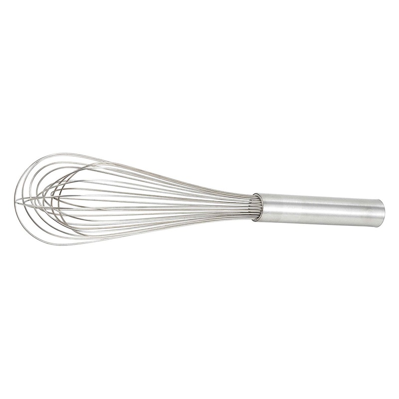 Stainless Steel Long Piano Whip, 10"