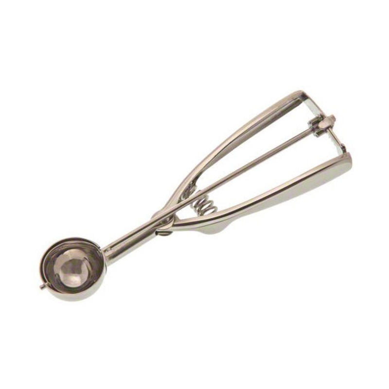 Ambidextrous Stainless Steel Squeeze #50 Disher, 5/8 oz.