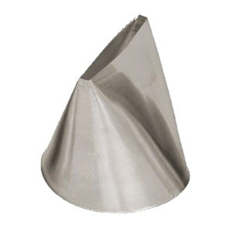 Ateco 789 Extra Large Tube / Decorating Tip, Ribbon, 1.8"