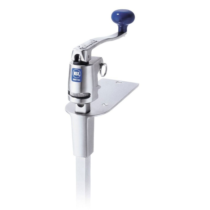 Edlund S-11 Stainless Steel Can Opener with Cast Stainless Steel Base