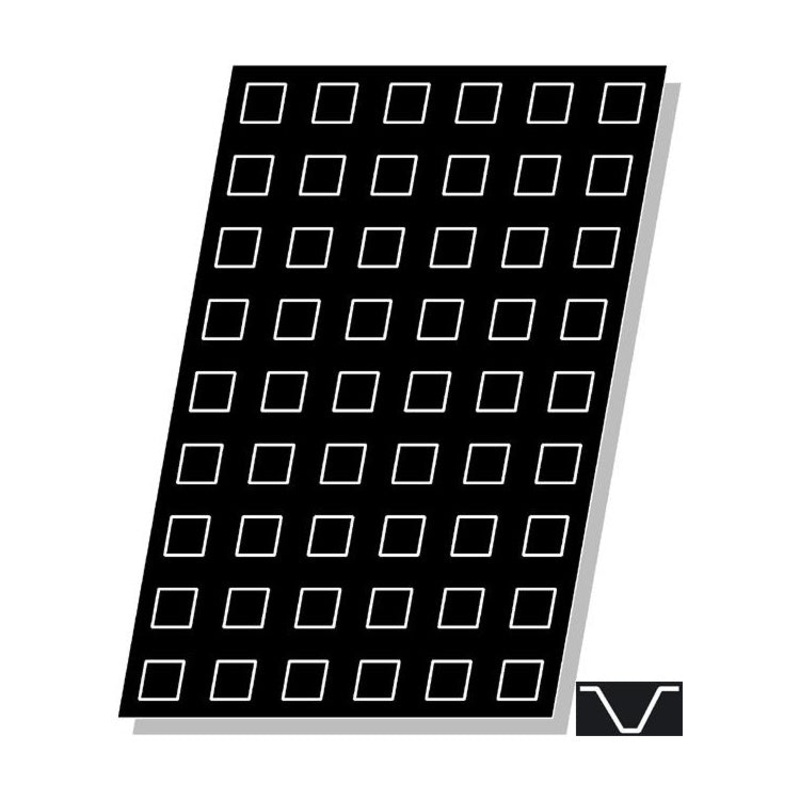 Flexipan FLX01562 Pyramids Mold, Sheet of 54, 1-3/8"