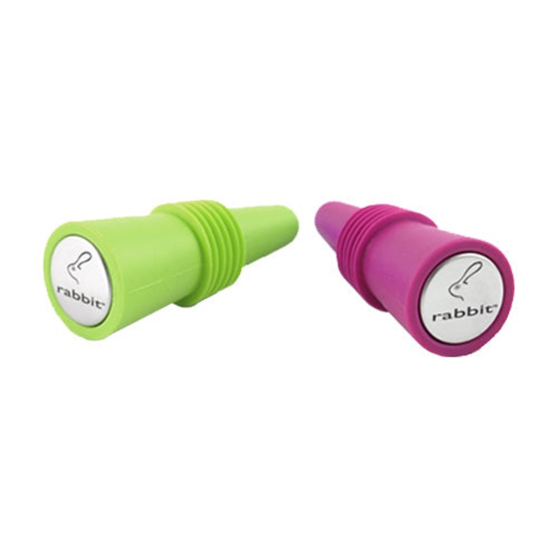 Taylor W6119N Rabbit Bottle Stoppers, Set of 2
