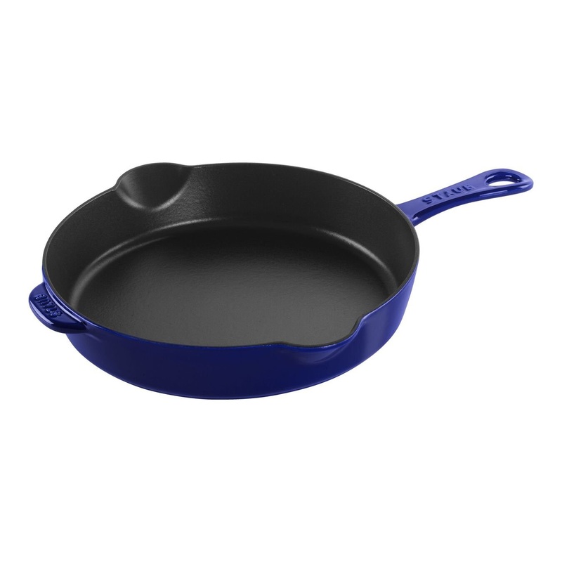 11" Traditional Deep Skillet, Blue