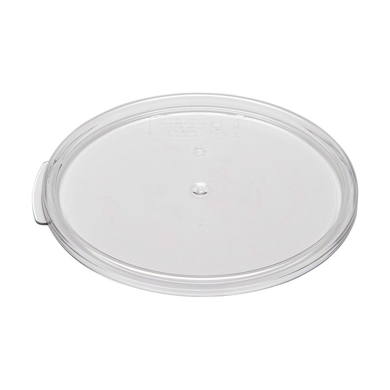 Cambro RFSCWC6135 Camwear Round Storage Lid, Clear, 6 & 8 qt.