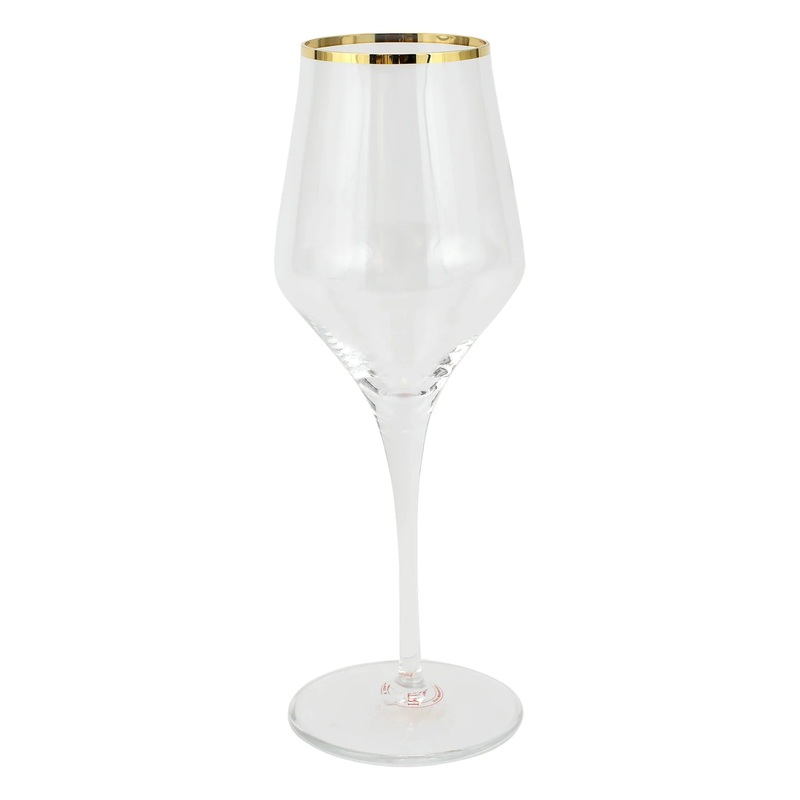 Contessa Gold Wine Glass, set/6