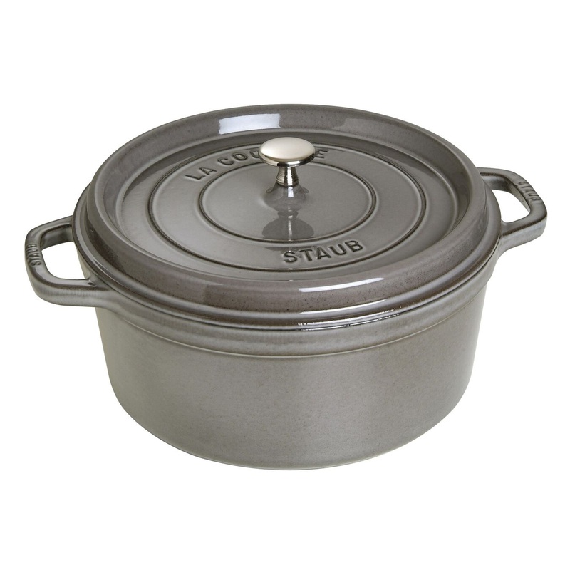 Dutch Oven Round 7 QT Graphite