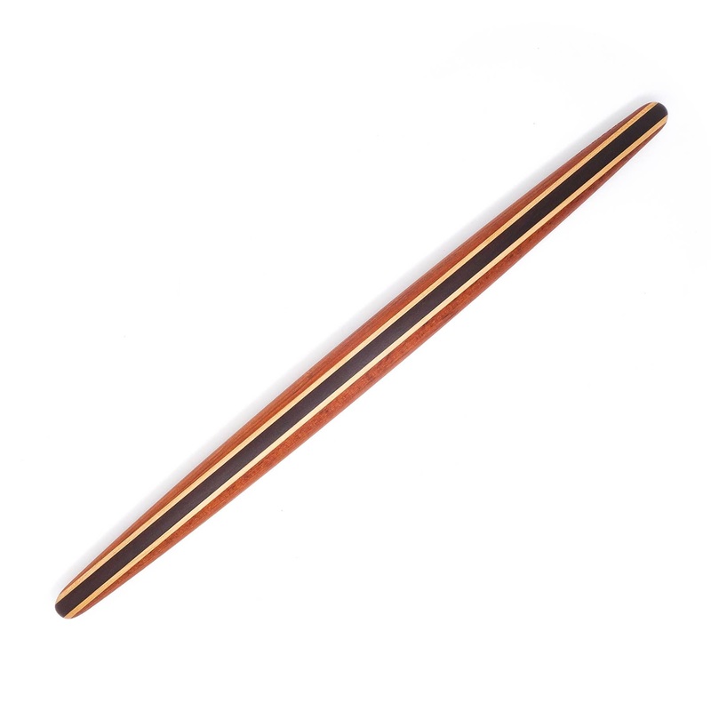 French Rolling Pin, Jatoba-Ebony-Maple