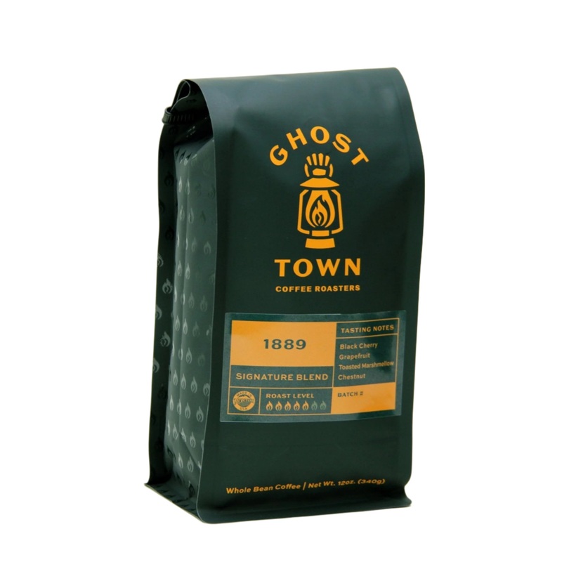 Ghost Town 1889 Whole Bean Coffee - 12 oz