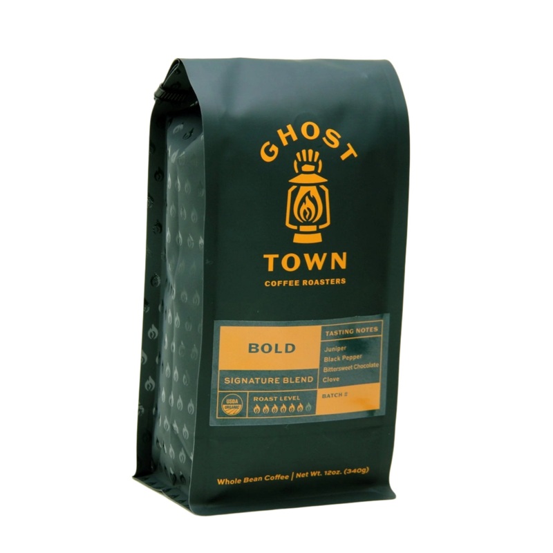 Ghost Town Bold Whole Bean Coffee - 12 oz
