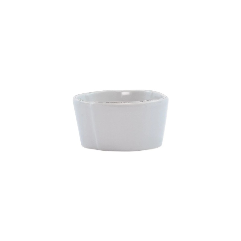 Lastra Condiment Bowl, Light Gray