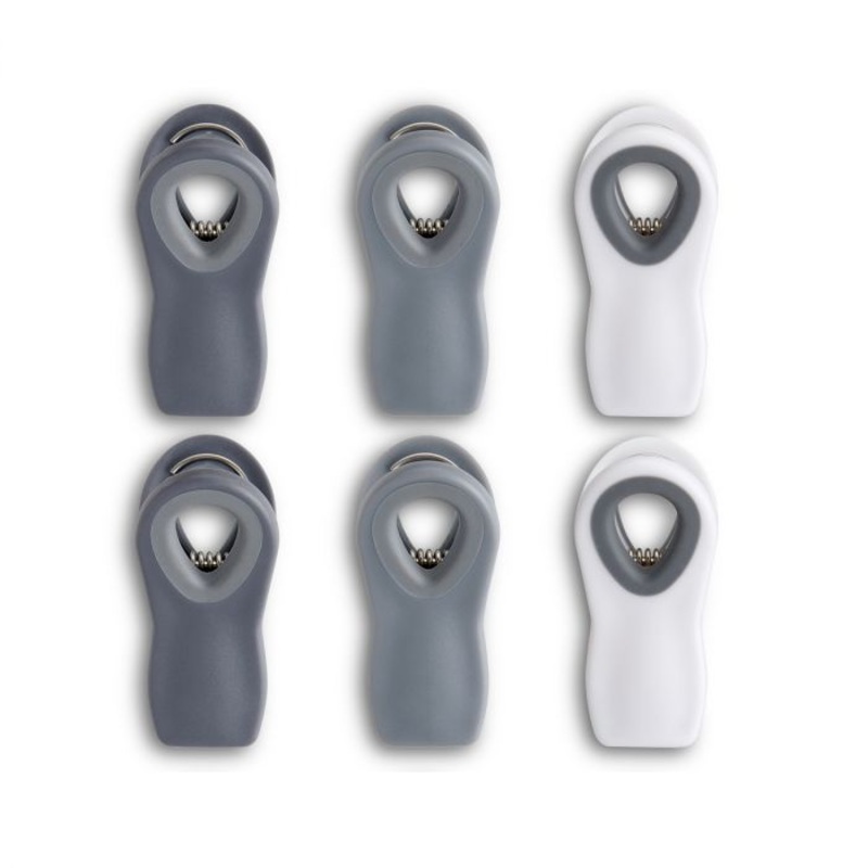 Magnetic Kitchen Clips, Set/6