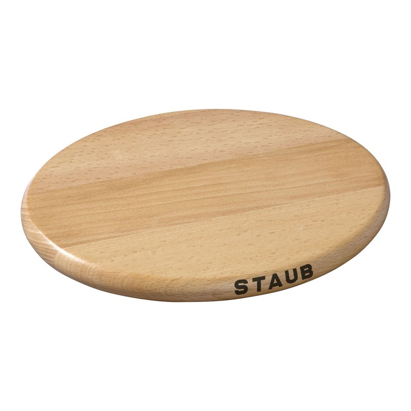 Oval Magnetic Wood Trivet, 8.25"