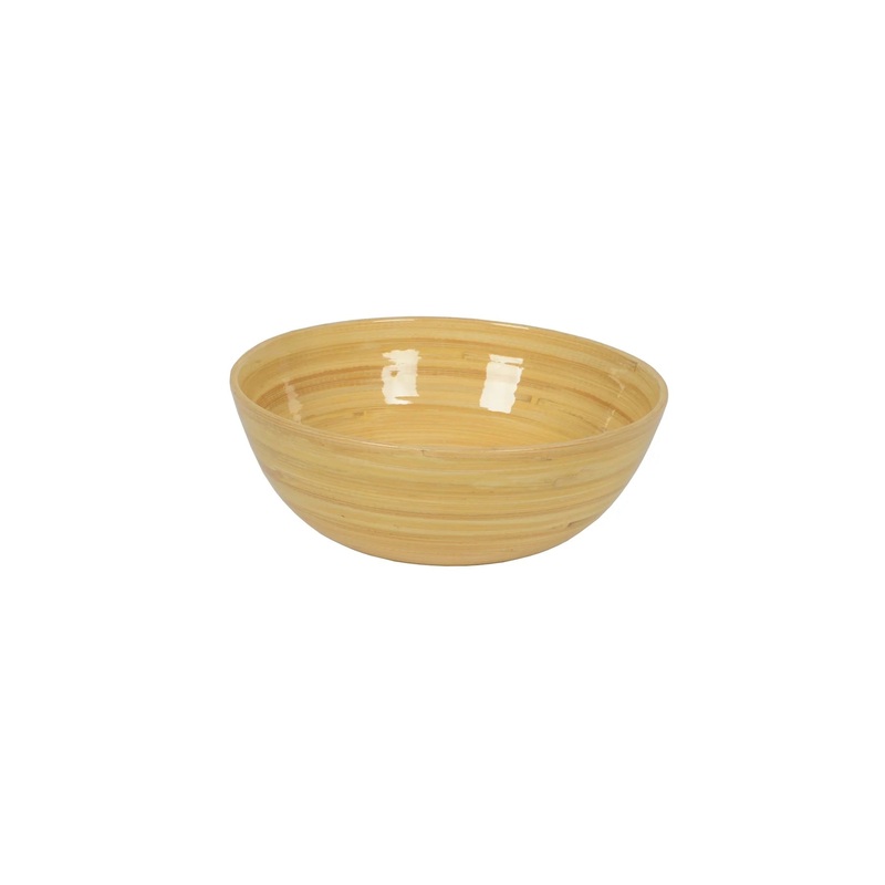 Shallow Bamboo Bowl in "Nature", Medium