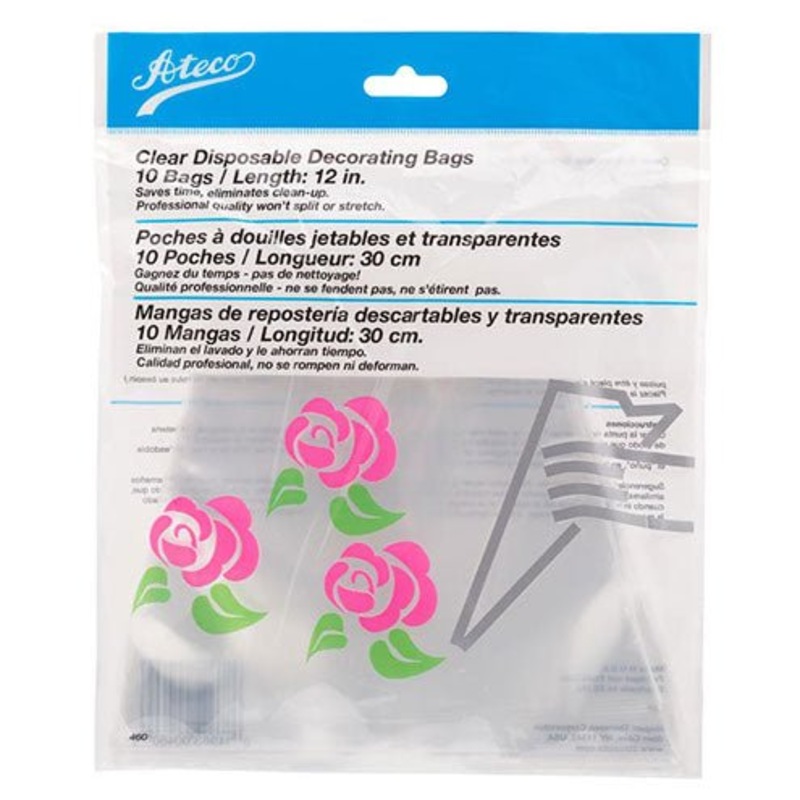 Soft Disposable Pastry Bags, 12"